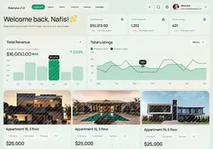 Realtyna v1.0 - Kit de Interface de CRM para Gestão Imobiliária