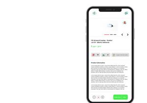 Cloud Market Mobile App UI