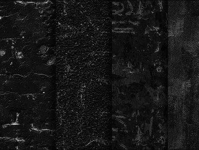 20 Black Wall Seamless Textures