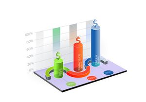 Colorful 3d Elements