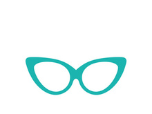 Glasses symbol vector icon