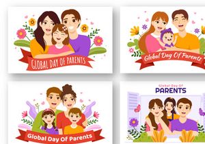 16 Global Day of Parents Illustration