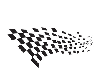 Race flag design illustration preview picture