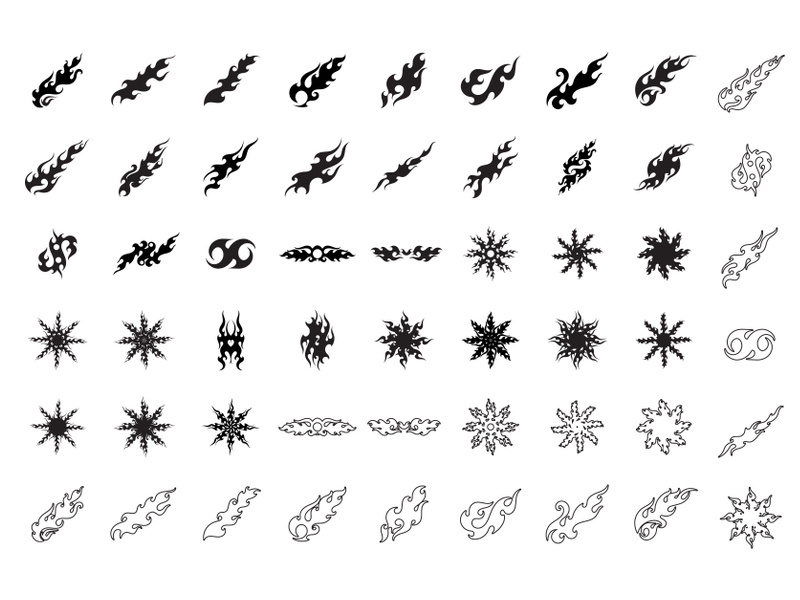 Tribal Tattoo vector Graphic
