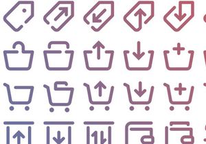 40 Free Tidee Ecommerce vol.01 icons