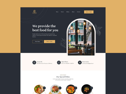 Restaurant web