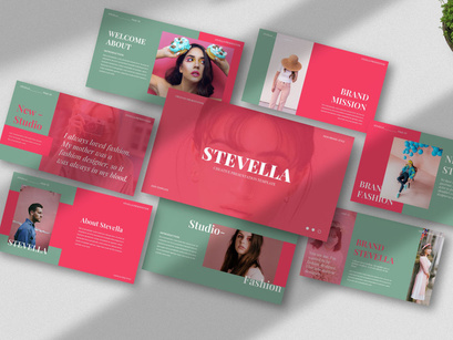 Stevella Creative Powerpoint Template