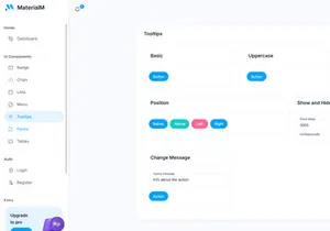 MaterialM Free Angular Admin Dashboard Template