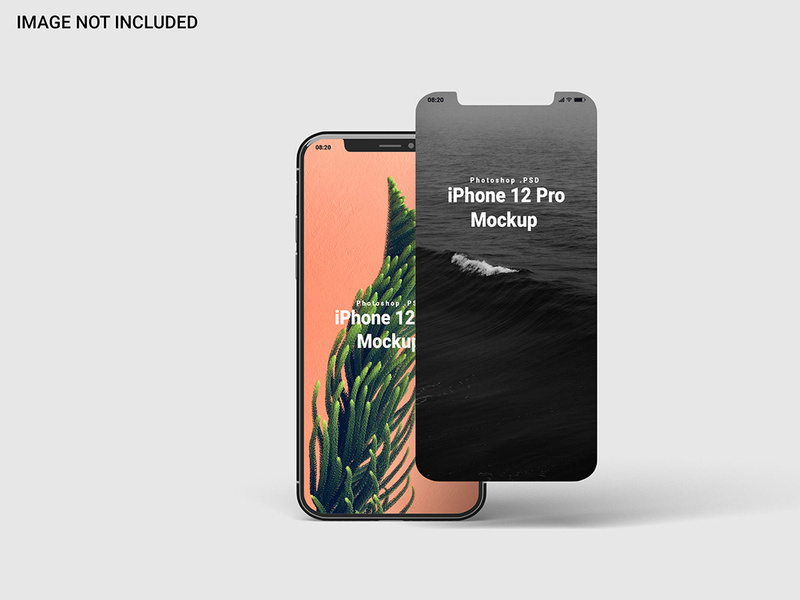 Free iPhone 12 Mockup Front View