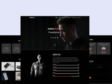 Personal Portfolio HTML Template preview picture