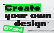 Dork Raft | Extra Bold Grotesk