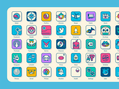Pokemon iOS App Icons