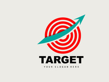Target Logo, Arrow Shooting Design