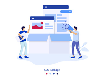 illustration SEO Package preview picture