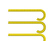measuring tape centimeter vector illustration