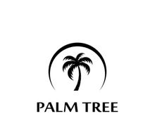 Unique and modern arabian palm tree logo design.