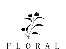 Elegant floral and leaf frame. Delicate botanical vector illustration for labels, spas, corporate identity, and wedding invitations