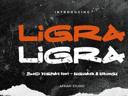 Ligra - Bold Display Typeface