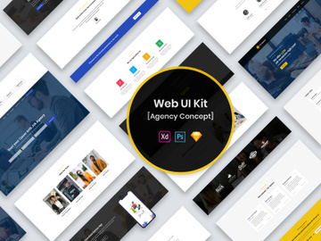Web UI Kit Agency preview picture