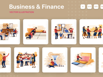 M178_Business & Finance Illustrations preview picture