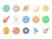 Quasar - 15 Space Icons