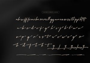 Alletind | Natural Signature Font