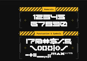 NEMESYS - Futuristic Font