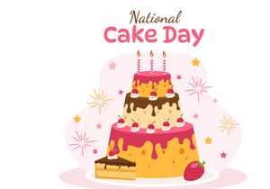 11 National Cake Day Vector Illustration