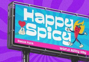 Gatok - Playful Display Typeface
