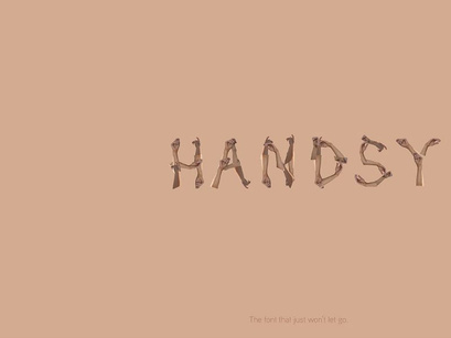 HANDSY - Typeface [FREE]