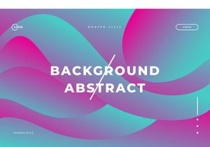 Red Gradient Abstract Background Colorful Waves