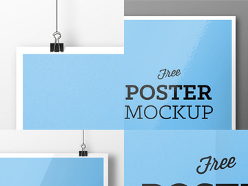 Free Poster Mockup preview picture