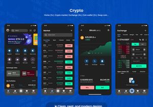 FinX - Mobile Banking, Crypto and Stock.. IU Kits
