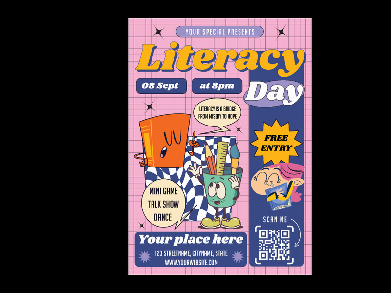Literacy Day Flyer