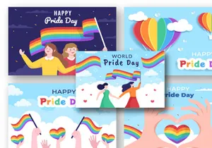15 Happy Pride Month Day Illustration