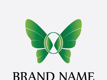 Butterfly logo design preview picture