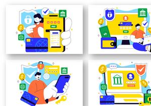 10 Digital Banking Security Illustration