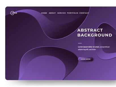 Minimalist Abstract Liquid Background