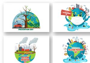 12 National Pollution Prevention Day Illustration
