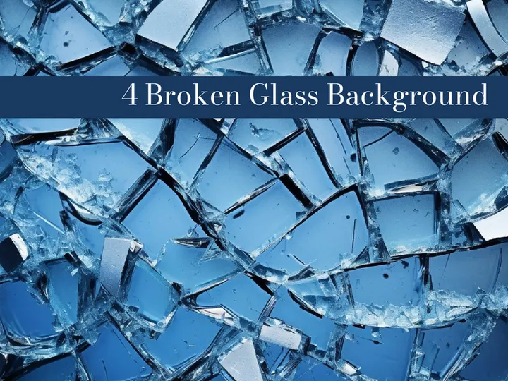 A broken glass background