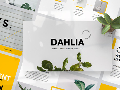Dahlia - Keynote Template