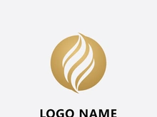 Hair logo  hair wave icon  vector template