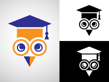 Education logo design vector template, Education and graduation logo vector illustration preview picture