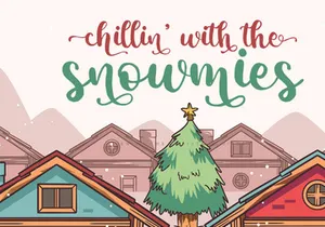 Father Christmas - Modern Script Font