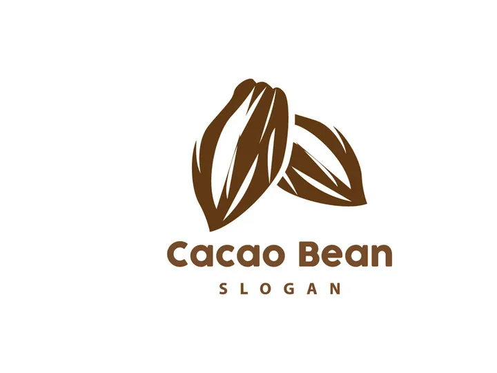 Cacao Logo, Cocoa Fruit Plant Logo