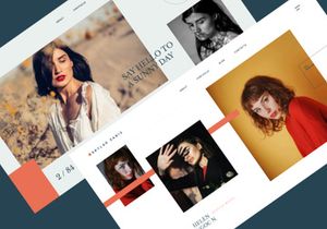 Web UI KIT | Personal Portfolio Site  |  Photo Portfolio Site