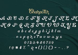 Mentari - Bold Script Font