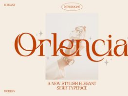 Orlencia – Elegant Modern Serif Font preview picture