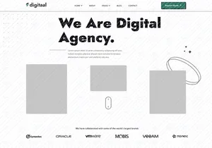 Fdigitaal - Digital Marketing Agency Figma Template