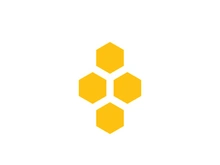 Bee icon design illustration